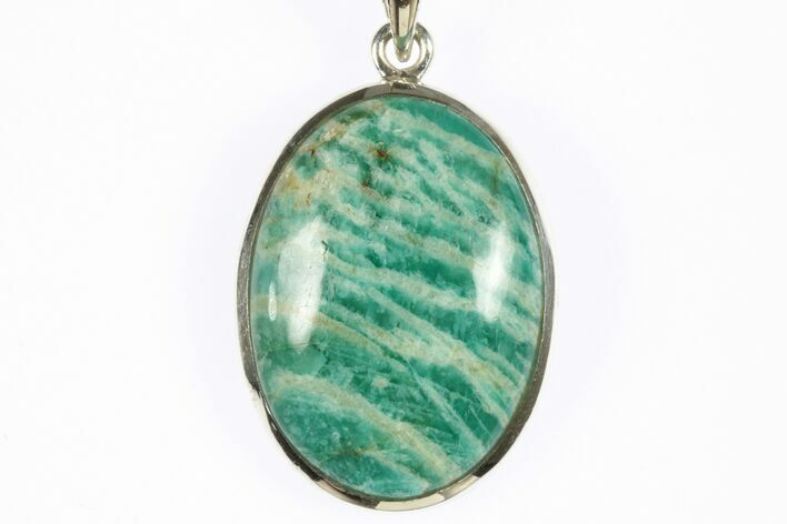 Amazonite Pendant (Necklace) - Sterling Silver #228607